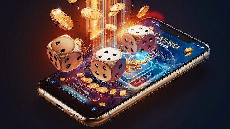 Antarmuka aplikasi mobile dewalangit77 menampilkan meja dealer langsung dan navigasi sportsbook